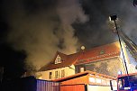 Geb&auml;udebrand in Schlotheim (Foto: S.Dietzel)