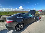Beim Auffahren nicht aufgepasst (Foto: S. Dietzel) Beim Auffahren nicht aufgepasst (Foto: S. Dietzel)