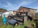 Brand in Niedersachswerfen (Foto: S.Dietzel)
