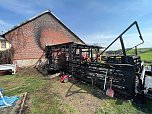Brand in Niedersachswerfen (Foto: S.Dietzel)