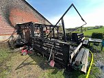 Brand in Niedersachswerfen (Foto: S.Dietzel)
