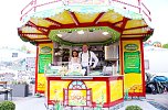 Letzte Vorbereitung auf dem Nordh&auml;user Jahrmarkt (Foto: Cornelia Wilhelm)