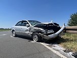 Unfall heute Mittag bei Bielen (Foto: S.Dietzel)