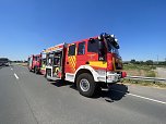 Unfall heute Mittag bei Bielen (Foto: S.Dietzel)