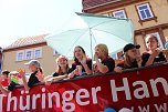 Fr&ouml;hliche Stimmung beim 210 Brunnenfest in Bad Langensalza (Foto: Eva Maria Wiegand)