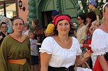 Fr&ouml;hliche Stimmung beim 210 Brunnenfest in Bad Langensalza (Foto: Eva Maria Wiegand)