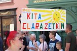Fr&ouml;hliche Stimmung beim 210 Brunnenfest in Bad Langensalza (Foto: Eva Maria Wiegand)