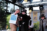 Peter Blei unterwegs auf dem 53. Rolandsfest (Foto: Peter Blei)