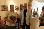 Vernissage zu "Impressionen aus den Partnerst&auml;dten" (Foto: Eva Maria Wiegand)