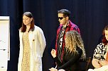 Theatergruppe des Salza-Gymnasiums feierte umjubelte Premiere mit ihren St&uuml;ck Alice im ANDERLAND, frei nach Lewis Carrol. (Foto: Eva Maria Wiegand)