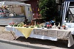 Peter Blei auf dem 31. Kunstmarkt in Friedrichsrode (Foto: Peter Blei)