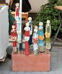 Peter Blei auf dem 31. Kunstmarkt in Friedrichsrode (Foto: Peter Blei)