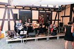 Peter Blei auf dem 31. Kunstmarkt in Friedrichsrode (Foto: Peter Blei)