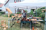 Peter Blei auf dem 31. Kunstmarkt in Friedrichsrode (Foto: Peter Blei)
