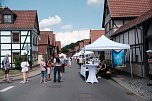 Peter Blei auf dem 31. Kunstmarkt in Friedrichsrode (Foto: Peter Blei)
