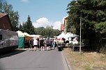 Peter Blei auf dem 31. Kunstmarkt in Friedrichsrode (Foto: Peter Blei)
