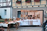 Peter Blei auf dem 31. Kunstmarkt in Friedrichsrode (Foto: Peter Blei)