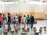 Trommelzauber in Heringen  (Foto: GS Heringen)