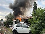 Fotos vom Feuer in Salza (Foto: S.Dietzel)