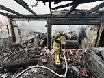 Fotos vom Feuer in Salza (Foto: S.Dietzel)