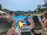 Projektwoche Lebensretter der Regelschule am Franzberg, im Bergbad Sonnenblick (Foto: Janine Skara)