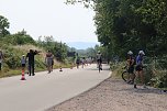 Die ersten Wettk&auml;mpfe beim Scheunenhof-Triathlon (Foto: agl)