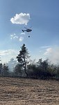 Brand eines Feldes bei Reinsdrof (Foto: S.Dietzel) Brand eines Feldes bei Reinsdrof (Foto: S.Dietzel)