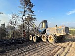 Brand eines Feldes bei Reinsdrof (Foto: S.Dietzel) Brand eines Feldes bei Reinsdrof (Foto: S.Dietzel)