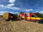Feuer in der Goldenen Aue (Foto: Die am Einsatz beteiligten Feuerwehren)