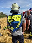 Feuer in der Goldenen Aue (Foto: Die am Einsatz beteiligten Feuerwehren)