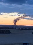 Brand in Oberdorla (Foto: Feuerwehr)
