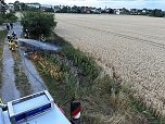 Flächenbrand am Abend (Foto: Feuerwehr Bad Langensalza) Flächenbrand am Abend (Foto: Feuerwehr Bad Langensalza)