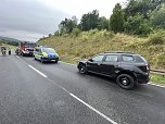 Folgenreicher Fahrfehler f&uuml;hrt zu Mehrfachunfall (Foto: S. Dietzel)