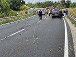 Folgenreicher Fahrfehler f&uuml;hrt zu Mehrfachunfall (Foto: S. Dietzel)