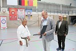 Internationales Karate-Training in der Wiedigsburg-Halle (Foto: agl) Internationales Karate-Training in der Wiedigsburg-Halle (Foto: agl)