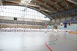 Internationales Karate-Training in der Wiedigsburg-Halle (Foto: agl) Internationales Karate-Training in der Wiedigsburg-Halle (Foto: agl)