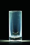 Tr&uuml;bes Glas: Finish verhindert Kalkbel&auml;ge nicht. (Foto: Stiftung Warentest)