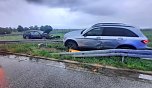 Unfall auf der A71 (Foto: Feuerwehr Artern)