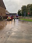 Sch&auml;den der Unwetter gestern und heute Morgen (Foto: Feuerwehr)