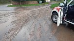 Sch&auml;den der Unwetter gestern und heute Morgen (Foto: Feuerwehr)