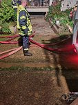 Sch&auml;den der Unwetter gestern und heute Morgen (Foto: Feuerwehr)