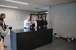 Th&uuml;ringens Innenminister Georg Maier stellte die Feuerwehrstatistik f&uuml;r das Jahr 2022 in der neuen Feuerwache in Nordhausen vor (Foto: agl)