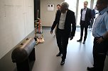 Th&uuml;ringens Innenminister Georg Maier stellte die Feuerwehrstatistik f&uuml;r das Jahr 2022 in der neuen Feuerwache in Nordhausen vor (Foto: agl)