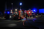 Brand im Baumarkt in der Schachstra&szlig;e in Sondershausen (Foto: S. Dietzel)