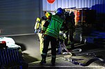 Brand im Baumarkt in der Schachstra&szlig;e in Sondershausen (Foto: S. Dietzel)