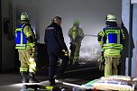 Brand im Baumarkt in der Schachstra&szlig;e in Sondershausen (Foto: S. Dietzel)