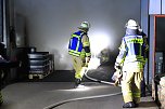 Brand im Baumarkt in der Schachstra&szlig;e in Sondershausen (Foto: S. Dietzel)