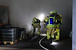 Brand im Baumarkt in der Schachstra&szlig;e in Sondershausen (Foto: S. Dietzel)