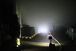 Brand im Baumarkt in der Schachstra&szlig;e in Sondershausen (Foto: S. Dietzel)