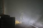 Brand im Baumarkt in der Schachstra&szlig;e in Sondershausen (Foto: S. Dietzel)